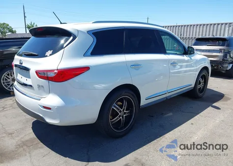 2013 Infiniti Jx35 z USA, uszkodzony, nr VIN 5N1AL0MN0DC312000